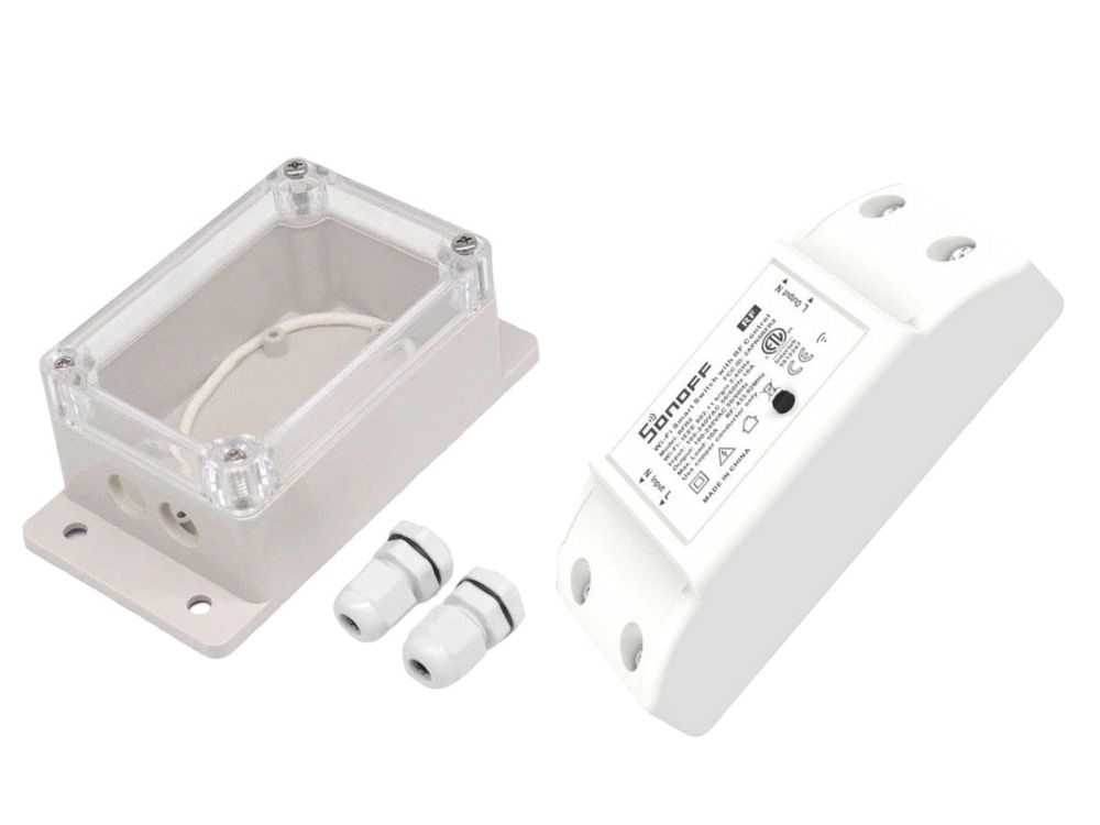 Pachet Sonoff Basic cu carcasa IP 66, SONOFFBASICIP66