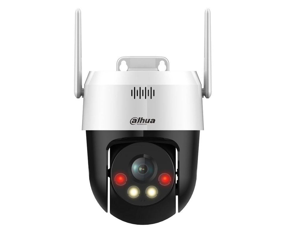 Camera de supraveghere IP WiFi PT, Full Color, 2K 5MP, 4mm, Iluminare duala 30m, Alarma acustica si optica, MicroSD, Dahua SD2A500HB-GN-AW-PV-0400-S2
