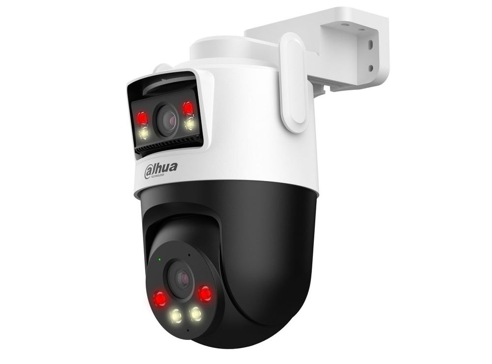 Camera wireless cu rotire de pe mobil si urmarire automata Dahua IPC-P5D-5F-PV-0280B/0600B, 5+5MP, Iluminare duala, Alarma, Slot microSD, IP66, Detectie miscare A.I., Wi-Fi