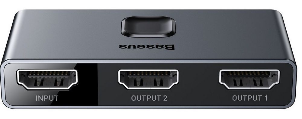 [RESIGILAT] Splitter HDMI 1IN X 2OUT 4K Baseus CAHUB-BC0G-R1