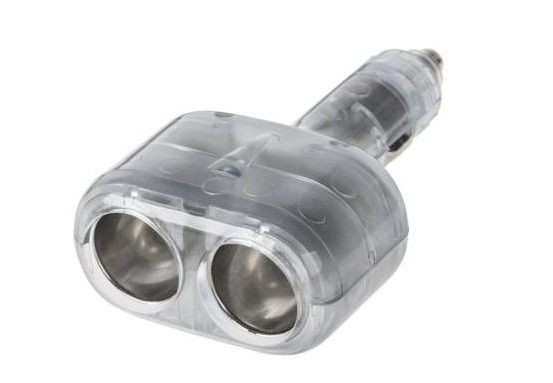 Splitter auto, 2 sloturi, 10A, 12V, carcasa ABS, ZLA 0419