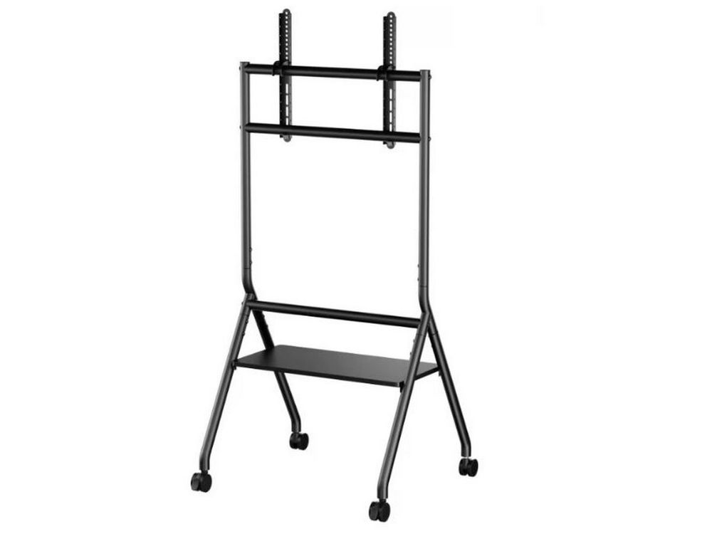 Suport TV mobil, VESA 600x 400, compatibilitate cu ecrane 37-86 inch, sarcina maxima suportata 80kg, negru, Serioux SRXA-TV13E-46FW