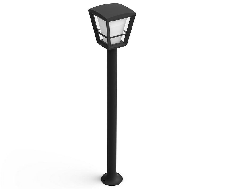 Stalp LED inteligent Philips 8718696170601, 15W, 1140 lm, RGBW, 2000-6500K, Zigbee, IP44, 100 cm, compatibil Hue Bridge, negru