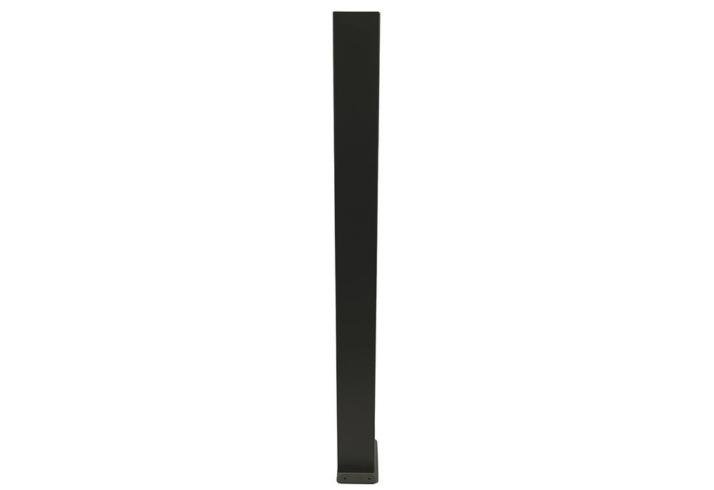 Stalp aluminiu Virtuoso 50-879, 150x150x2000mm, cu flansa sudata, capac inclus
