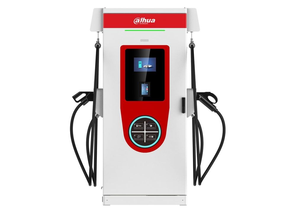 Statie de incarcare auto Dahua ICS-D0240-D161E-T, trifazata, 240kW, 300A, RFID si cod QR, cablu 5m, IP54
