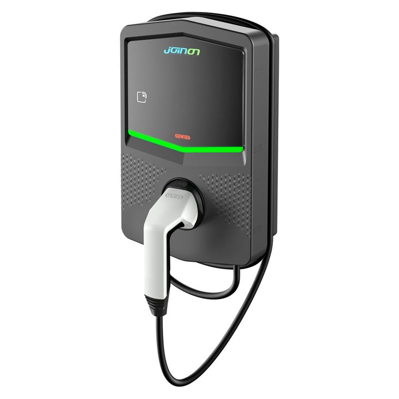 Statie de incarcare 22KW, pentru autovehicule Electrice, Montare pe perete, RFID, Type 2, cu Cablu, IP55, GWJ3014R