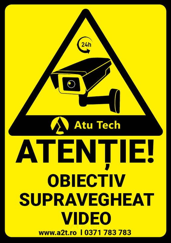 Sticker Supraveghere video