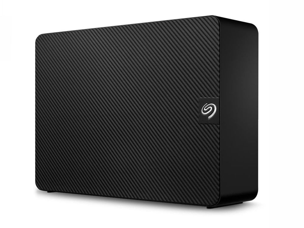 Hard disk extern desktop Seagate 8TB, stocare suplimentara PC si Mac, conectivitate USB 3.0, alimentare externa, STKP8000400