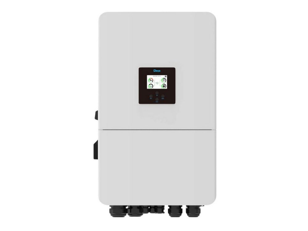 Invertor fotovoltaic hibrid trifazat Deye, 15 kW, 48V, 2 MPPT, 300A incarcare/descarcare, IP65, SUN-15K-SG05LP3-EU-SM2
