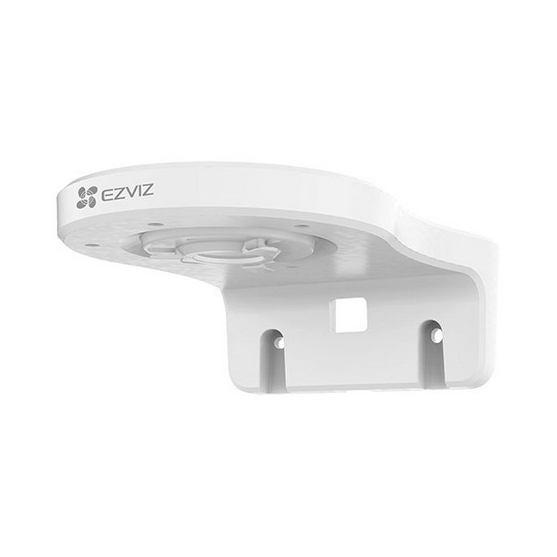 Suport perete camera Ezviz, 153.3 x 113.4 x 55 mm, compatibil C6CN, C6N, TY1, TY2, aluminiu, alb, CS-CMT-BRWMount