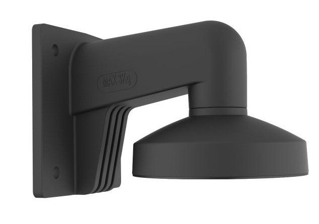 Suport de montaj pe perete Hikvision DS-1272ZJ-120(black), diametru montaj 120mm, aliaj aluminiu, negru