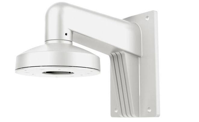Suport de montaj pe perete Hikvision DS-1273ZJ-130-TRL, 130 x 182 x 120 mm, pentru camere dome, aliaj din aluminiu