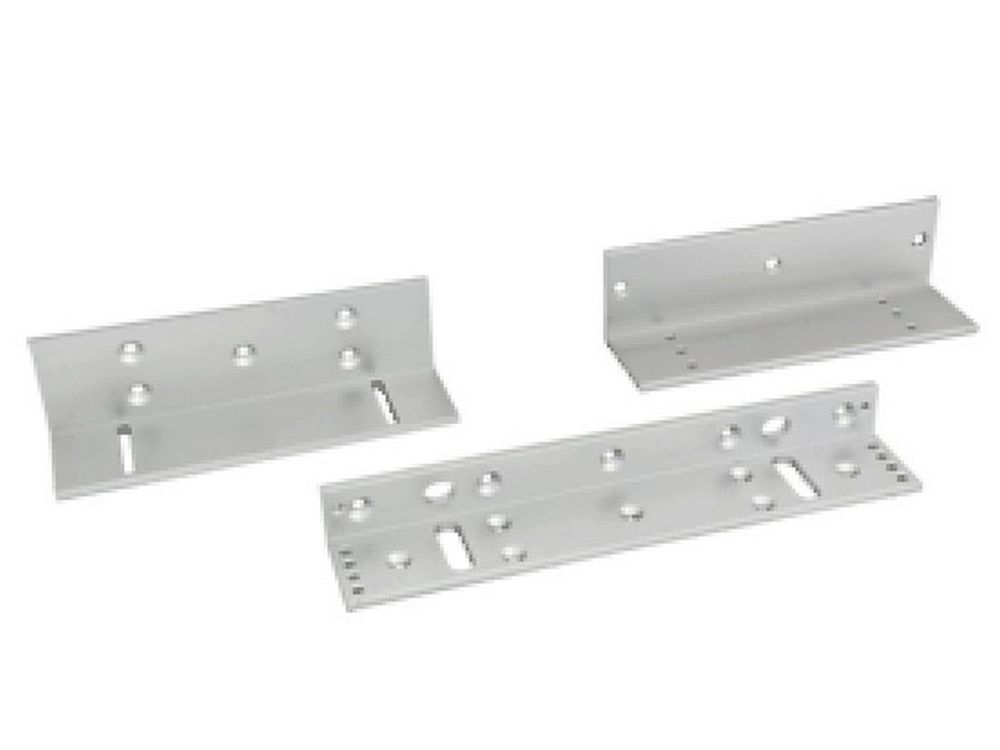 Suport ZL pentru electromagnet 280kgf, la usi cu deschidere interior, aluminiu, MBK-280ZL-W