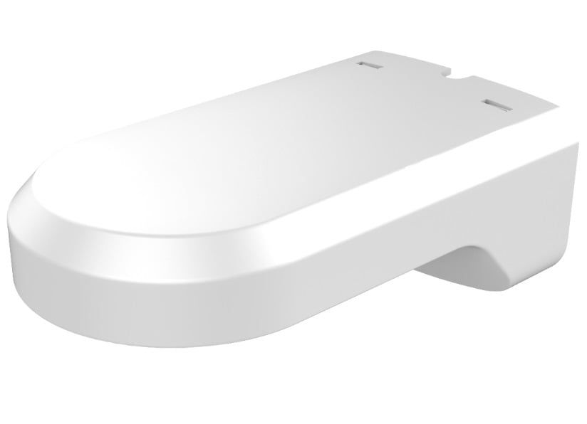 Suport pentru prinderea pe perete a camerelor Dome Hikvision, diametru sistem de prindere 83.5mm, din metal si plastic, DS-1294ZJ-PT