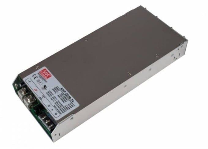 Sursa alimentare AC/DC Mean Well RSP-2000-24, 24V, 80A, 2000W, protectie multipla, PFC activ
