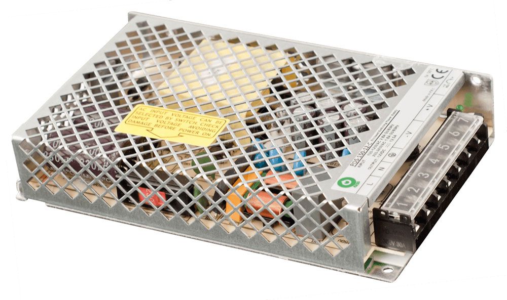 Sursa de alimentare pentru camere, 12V, 12.5 Ah (150W) tensiune reglabila 10.2 ~ 13.8V POS-150-12-C