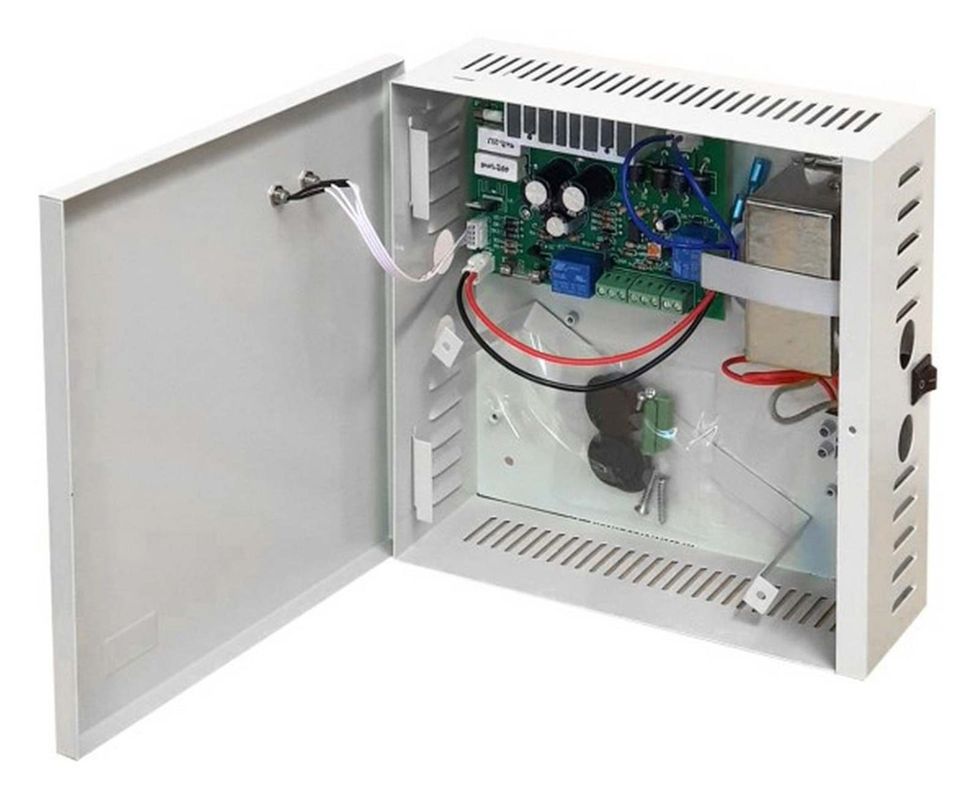 Sursa de alimentare cu backup, 12V, 3A, releu NO/NC, LED, cutie metal, YP-902-12-3