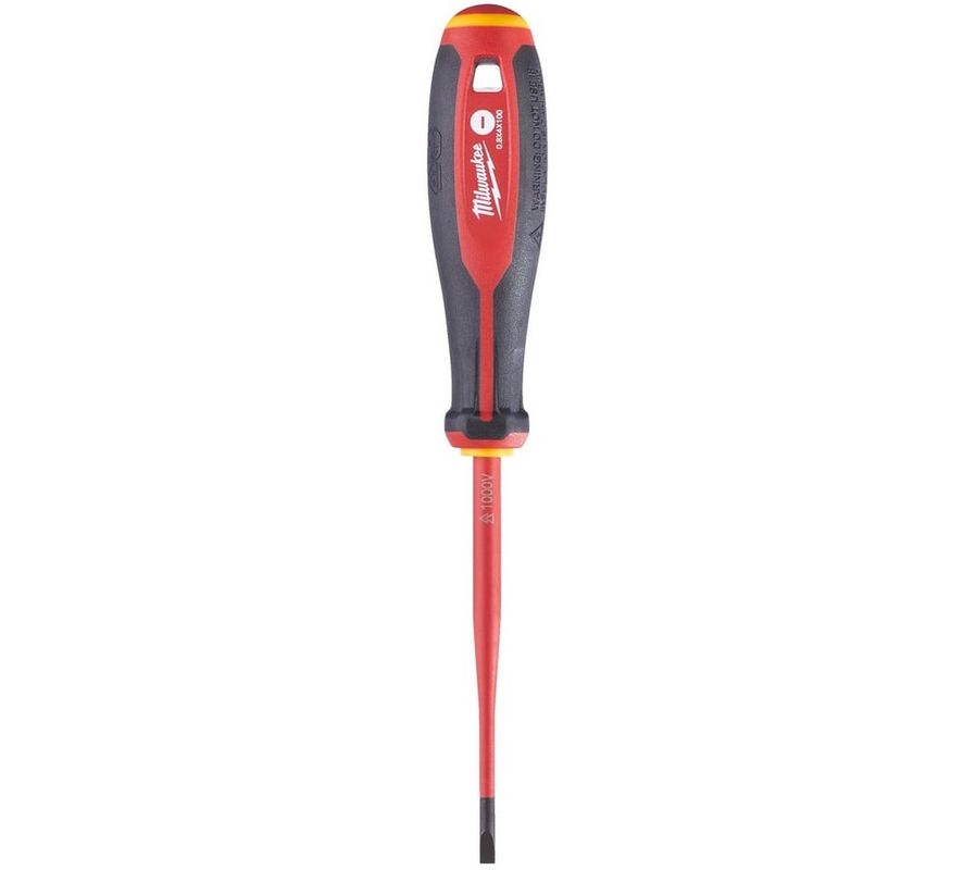 Surubelnita dreapta Milwaukee VDE, 1000V, SL 0.8x4.0x100, 4932478715