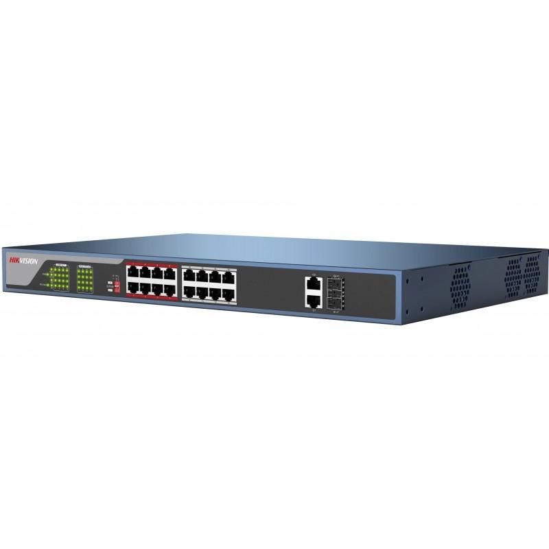 Switch 16 canale cu PoE +2SFP