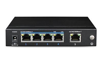 Switch 4 porturi Poe 60W, Full Gigabit, protectie 6KV, UTEPO UTP3-GSW0401-TP60