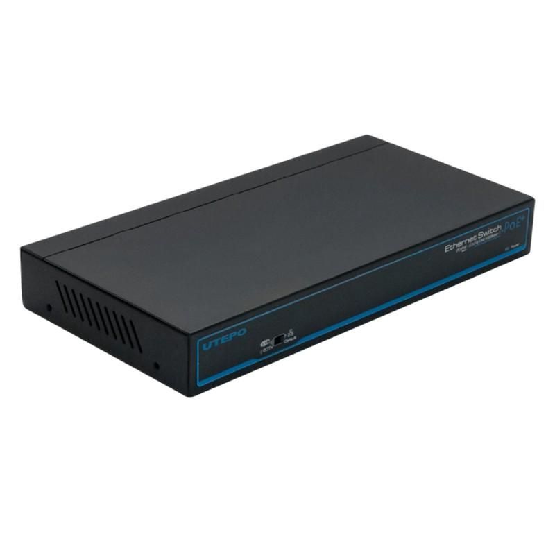 Switch 8 porturi Poe 120W +2 porturi Uplink, Full Gigabit, protectie 6KV, UTP3-SW08-TP120-A1