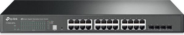 SWITCH TP-LINK L2+ cu management 24 porturi Gigabit + 4 x 10G SFP - T1700G-28TQ