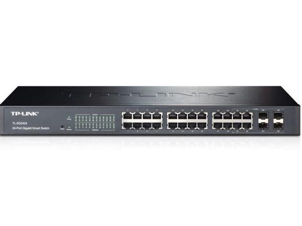SWITCH TP-LINK L2+ cu management 24 X Gigabit + 4 X SFP - T1600G-28TS