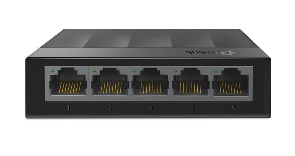 Switch 5 porturi Gigabit 10/100/1000Mbps Tp-Link LS1005G, 3.7W, Plug and Play