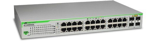 Switch ALLIED TELESIS GS950 24 porturi Gigabit 4 porturi SFP rackabil Layer 2 smart-managed