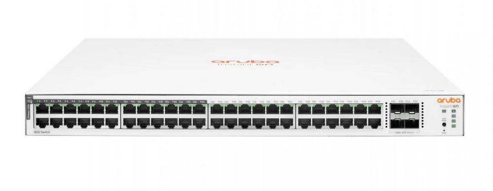 Switch HPE Aruba Instant on 1830 Smart 48 porturi, 4 SFP, PoE+, 370W, JL815A
