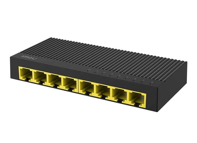 Switch Imou, 8x porturi Gigabit RJ45 10/100/1000Mbps, SG108C