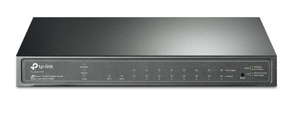 Switch TP-Link TL-SG2210P, 8 Porturi PoE, Gigabit PoE+ si 2 sloturi SFP, 61W