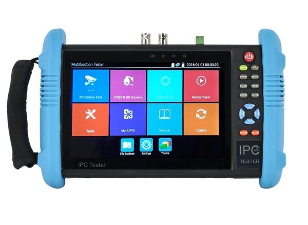 Tester 5MP pentru camere IP, HD-TVI, HD-CVI, AHD T-9800ADH+
