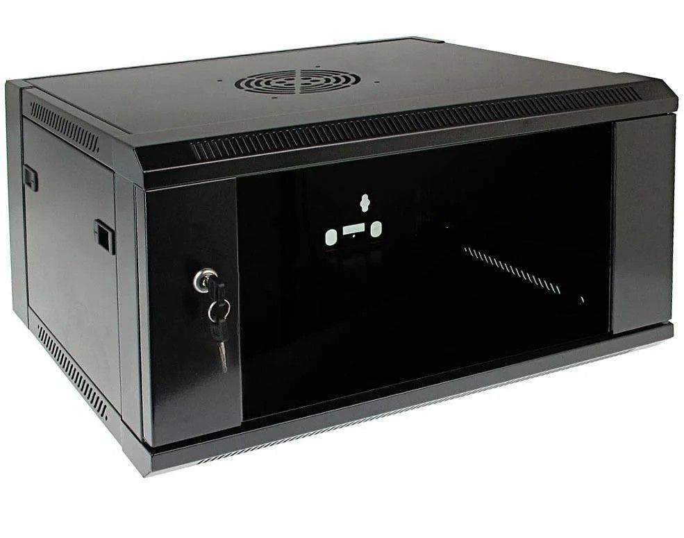Rack 4U 600mm × 450mm, Negru, T-WS01-6404