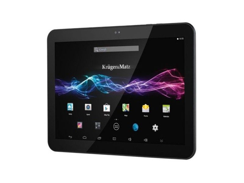 Tableta Kruger Matz, Procesor Quad-Core,Ecran 10.1 inch, 2GB RAM, Wi-Fi, 3G, Android, Eagle1064G