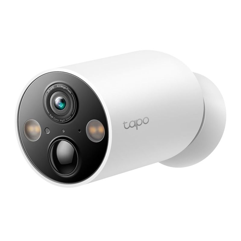 Camera de supraveghere Tapo C425, 4MP QHD, Wi-Fi, baterie 10000 mAh, viziune nocturna color, IP66, detectie AI, microfon, slot microSD, TP-IPC425