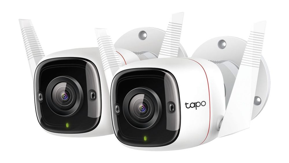 Kit 2 camere supraveghere exterior TP-Link Tapo C310P2, 3MP 2K, Wi-Fi/Ethernet, IR 30m, audio bidirectional, alarma, detectie persoana AI, ONVIF, RTSP, IP66