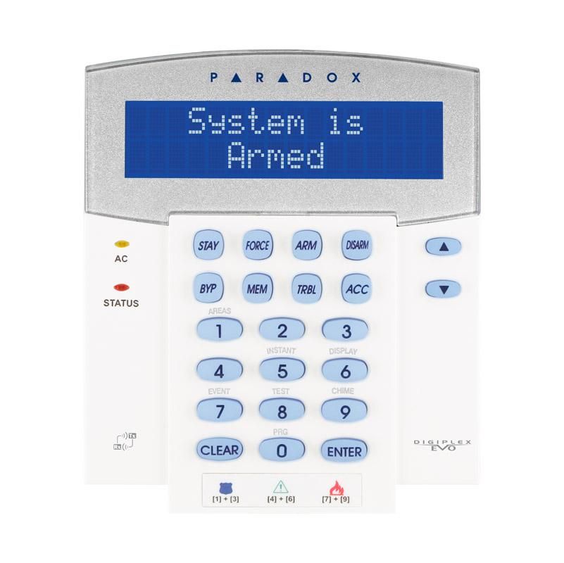 Tastatura alarma Paradox EVO K641LX