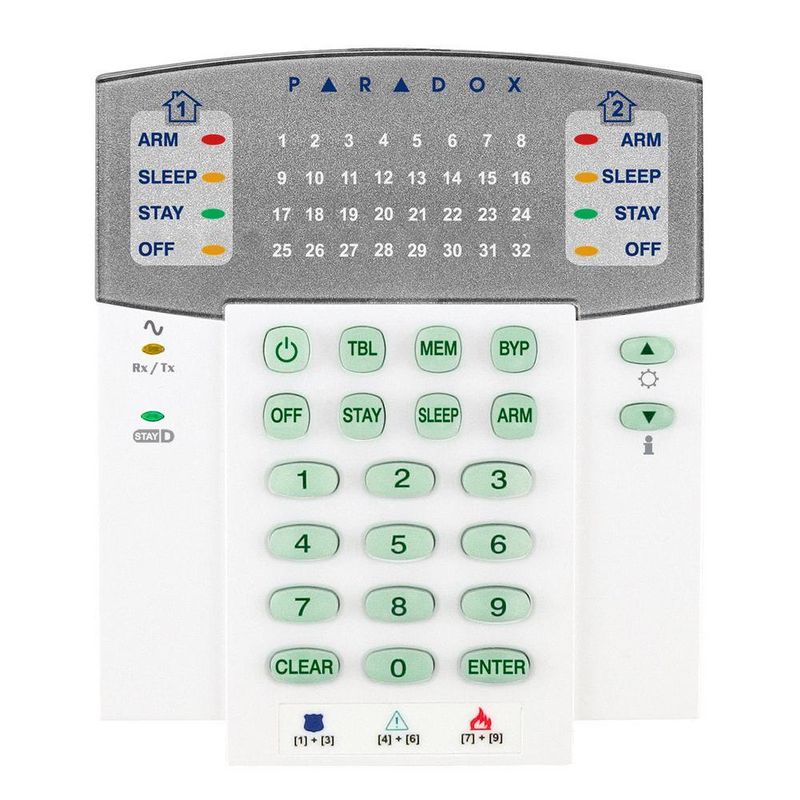 Tastatura LED radio Paradox K32RF