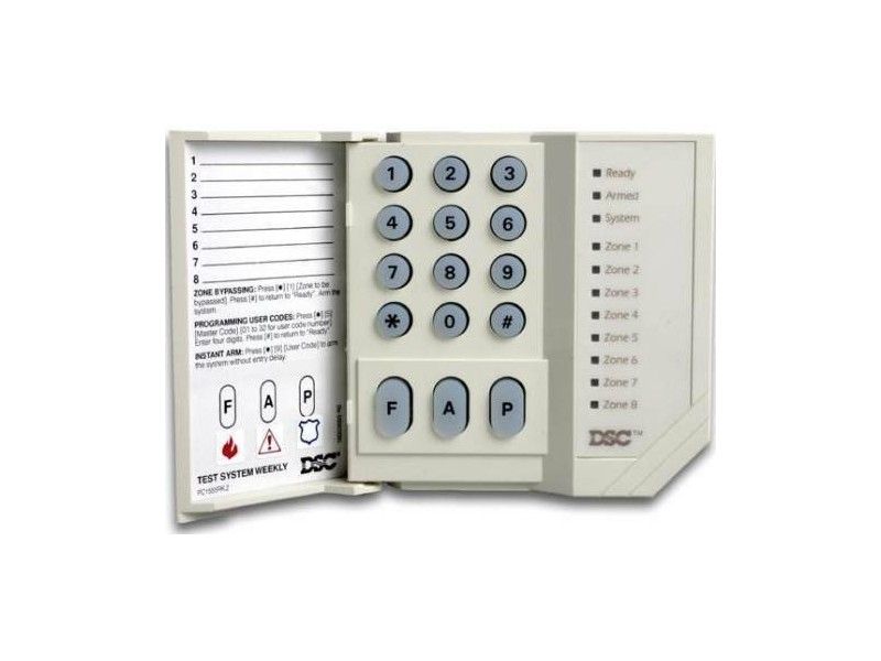 Tastatura LED sistem alarma DSC PC1555