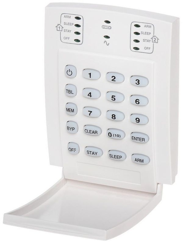 Tastatura sistem de alarma Paradox K10 verticala 2 partitii