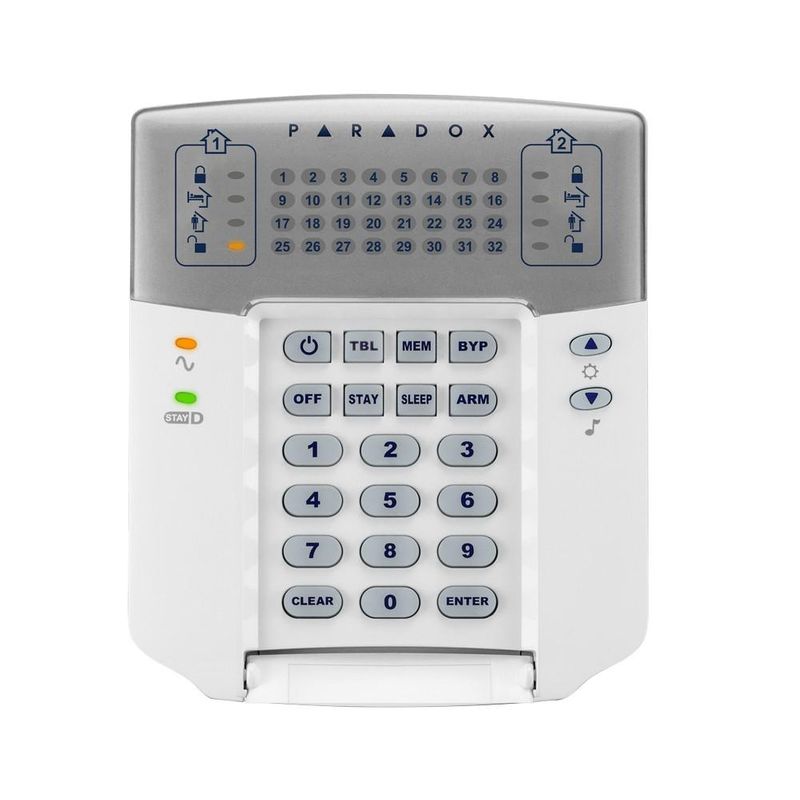 Tastatura sistem de alarma Paradox K32+ 2 partitii