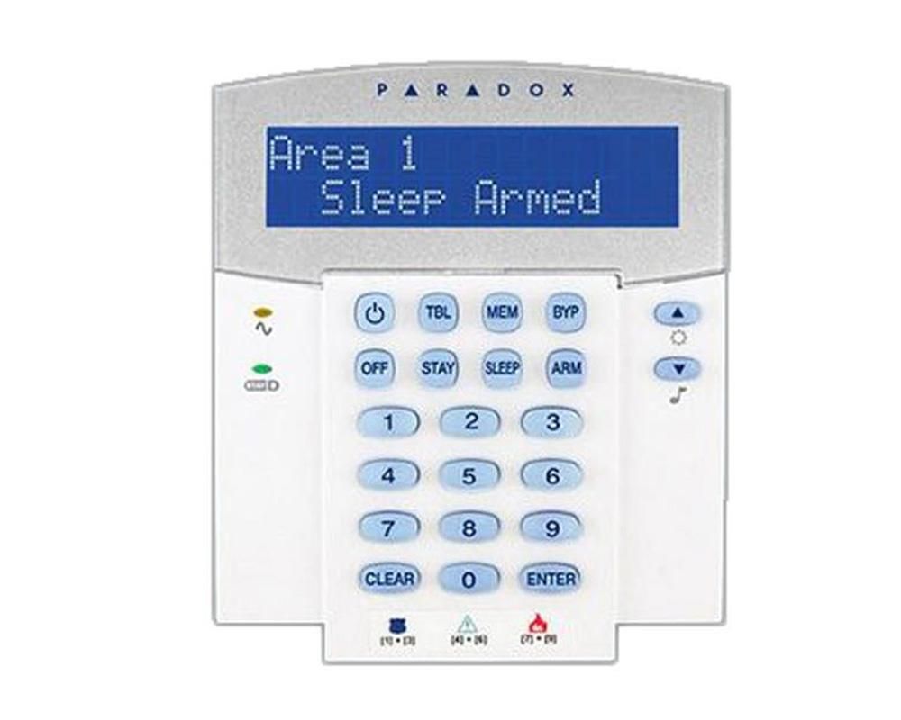 Tastatura sistem de alarma Paradox, emitator/receptor incorporat (433Mhz) K32LX