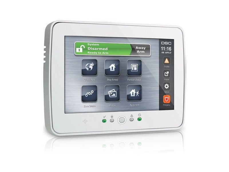 Tastatura touchscreen LCD DSC PTK5507W
