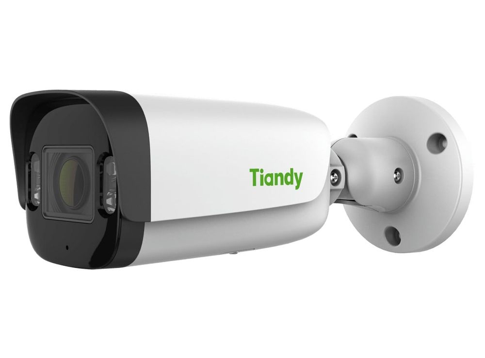 Camera de supraveghere IP Bullet Color Maker, 4MP 2K, LED alb 15m, 4mm, Microfon, PoE, IP67, Tiandy TC-C34UV-WEYMS-4