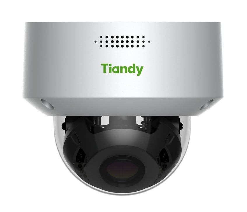 Camera IP Dome, SMD TC-C35MS-I3-AEYMSH-27135 Tiandy Starlight, 5MP, Motorizata, IR 30m, Microfon, MicroSD, PoE, IP66 IK10