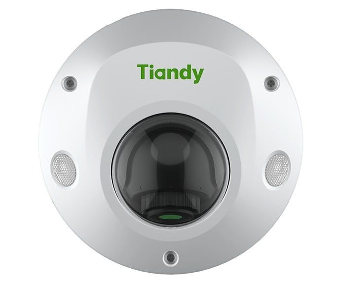 [RESIGILAT] Camera de supraveghere IP Mini Dome TC-C35PS-I3EYMH-28-R Tiandy, 5MP, IR 30m, Functii AI, Microfon, slot microSD, PoE, IP66