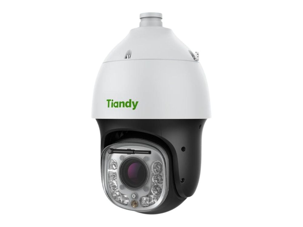 Camera supraveghere speed dome PTZ exterior Tiandy Color Maker, 5MP, zoom optic 44X, IR 200m, detectie AI, alarma, PoE+, IP66, TC-H356V-44XIWEA