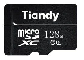 Card de memorie MicroSD, 128GB, Tiandy TC-P3TF 128A, viteza scriere 30MB/s