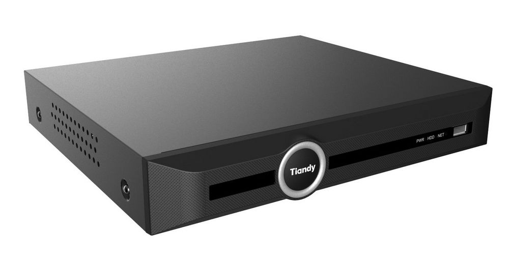 NVR 5 canale seria Lite Tiandy TC-R3105-IBP4KV3.1, 4x PoE, 8MP, Functii AI, 1 slot SATA